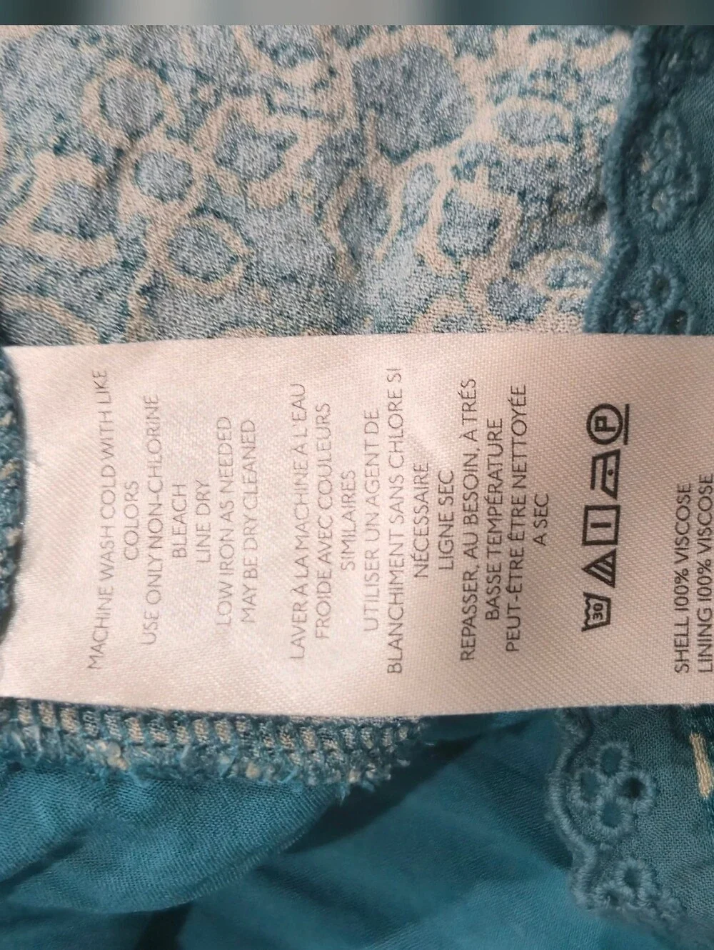 Free People Tabitha Mini Dress Blue Floral Boho Babydoll Size Small